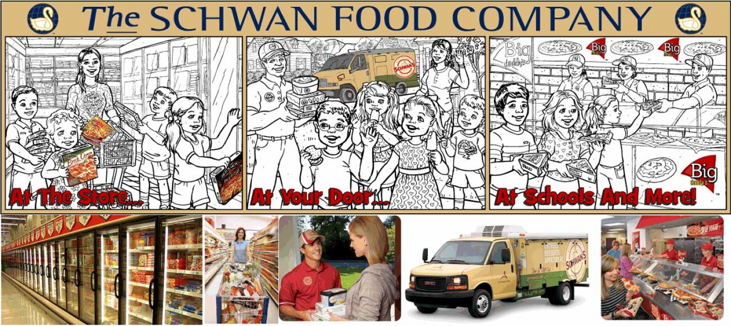 Example of New Illustration--Schwan Food Company - 5006